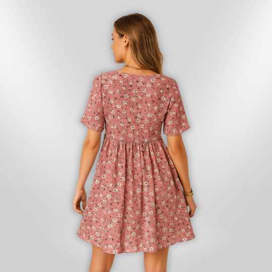 Robe d'Été Femme Imprimé Floral Aérien 2