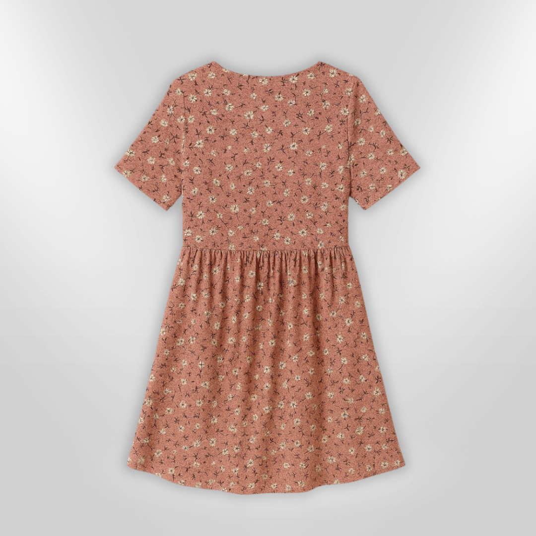 Robe d'Été Femme Imprimé Floral Aérien 4