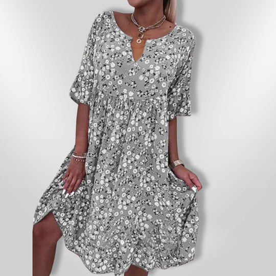 Robe d'Été Femme Imprimé Floral Aérien 5