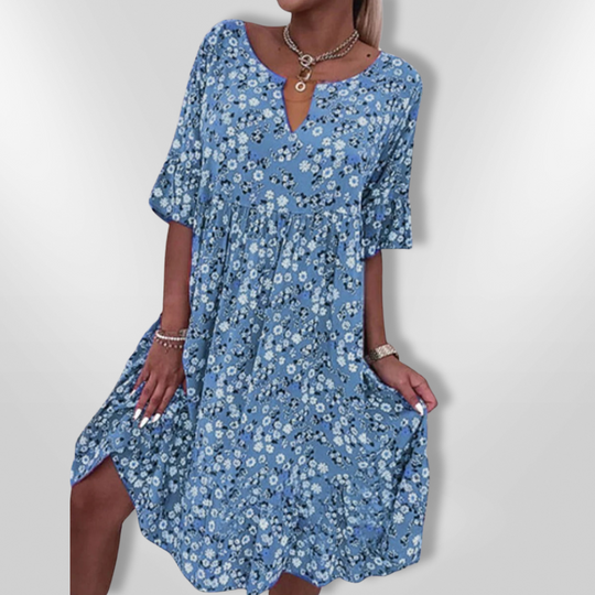 Robe d'Été Femme Imprimé Floral Aérien 6