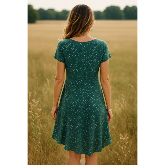 Robe d'été Femme Élégante en Tissu Léger 2