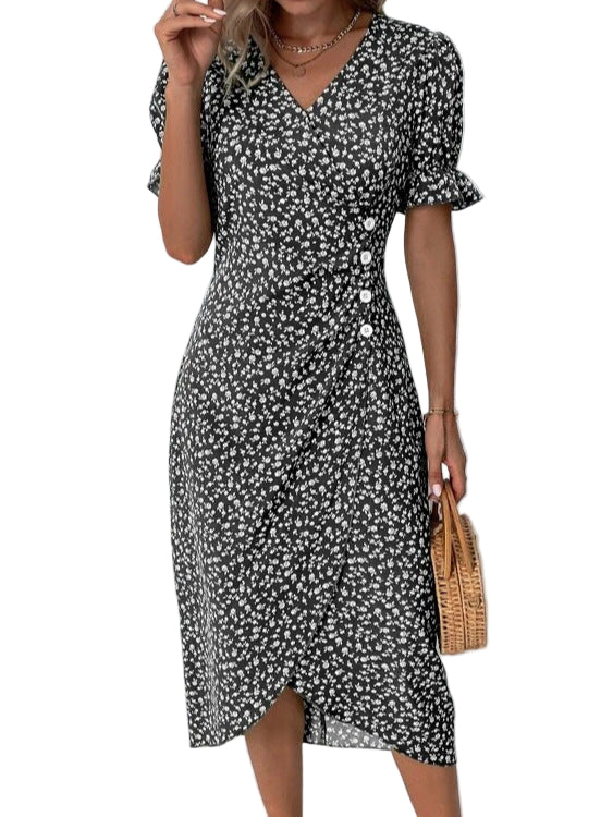Robe d'été Femme Fluide en Polyester 0