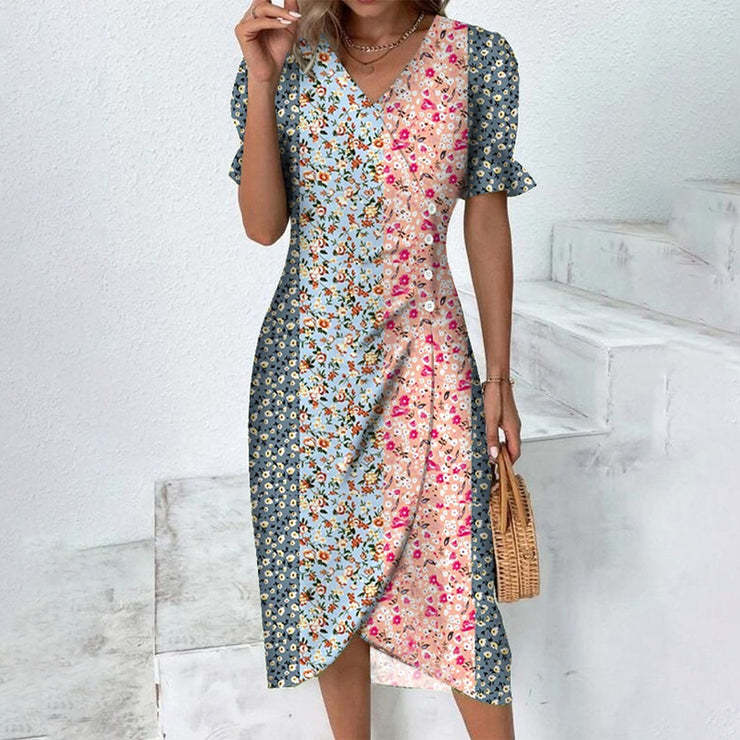 Robe d'été Femme Fluide en Polyester 10