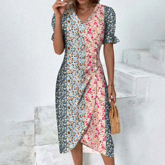 Robe d'été Femme Fluide en Polyester 10