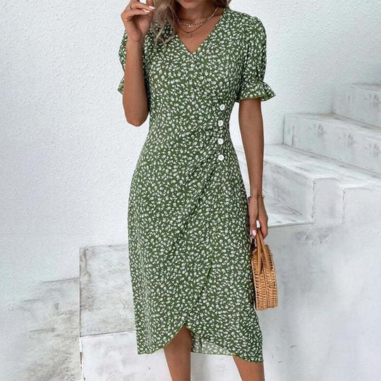 Robe d'été Femme Fluide en Polyester 2