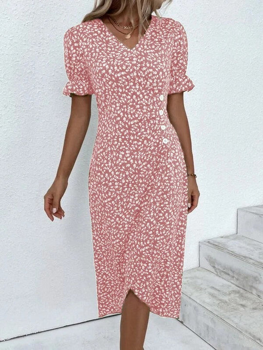 Robe d'été Femme Fluide en Polyester 3