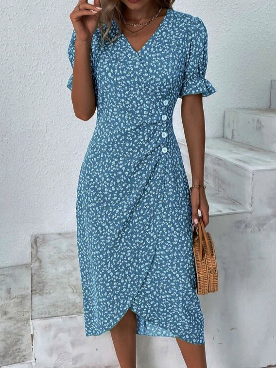 Robe d'été Femme Fluide en Polyester 4
