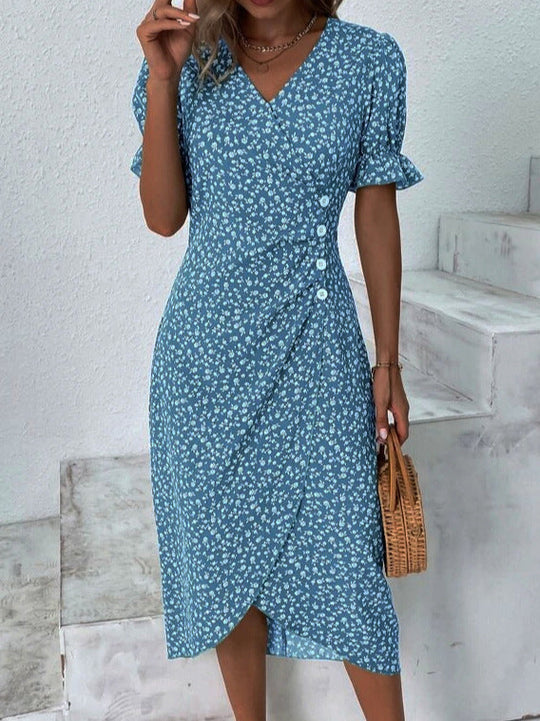 Robe d'été Femme Fluide en Polyester 4
