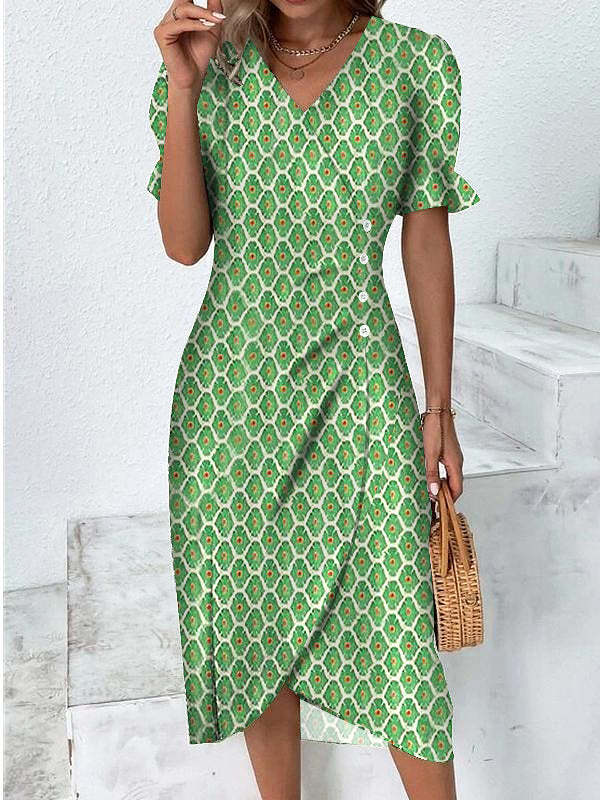 Robe d'été Femme Fluide en Polyester 7
