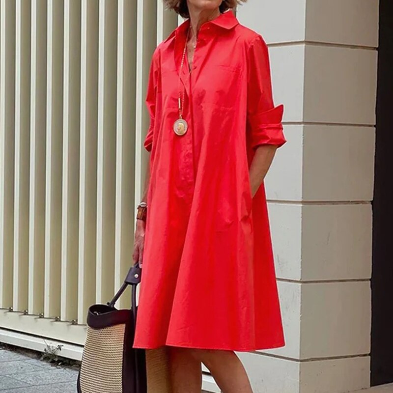 Robe d'été Femme en Coton Respirant 2