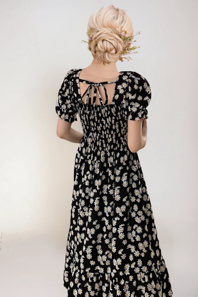 Robe d'été Fleurie pour Femme Chic et Confortable 2