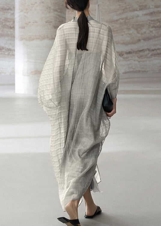 Robe d'été à col en V et patchwork pour femmes 3