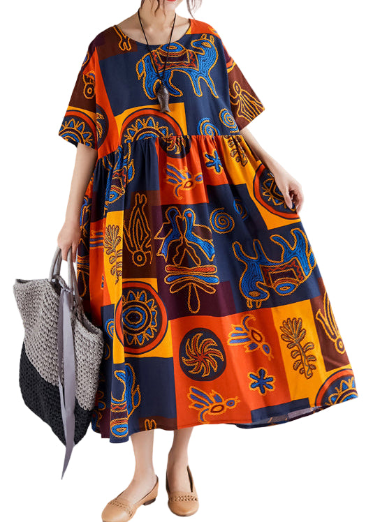 Robe d'été à fleurs pour femmes 0