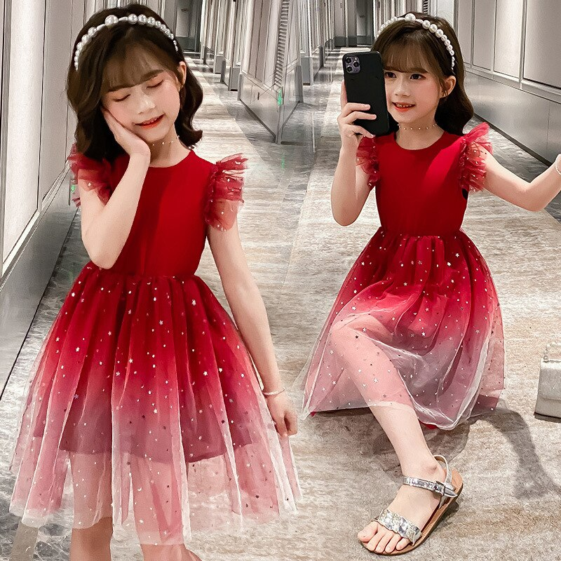 Robe de Danse Enfant Tendance Aérée Pour Printemps Et Été 0