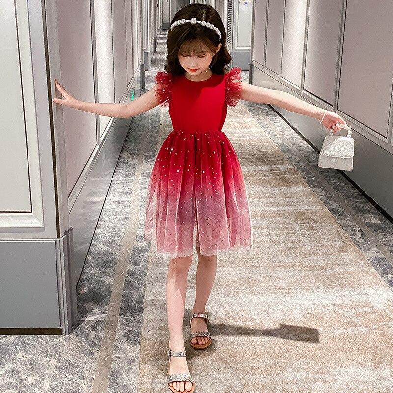 Robe de Danse Enfant Tendance Aérée Pour Printemps Et Été 5