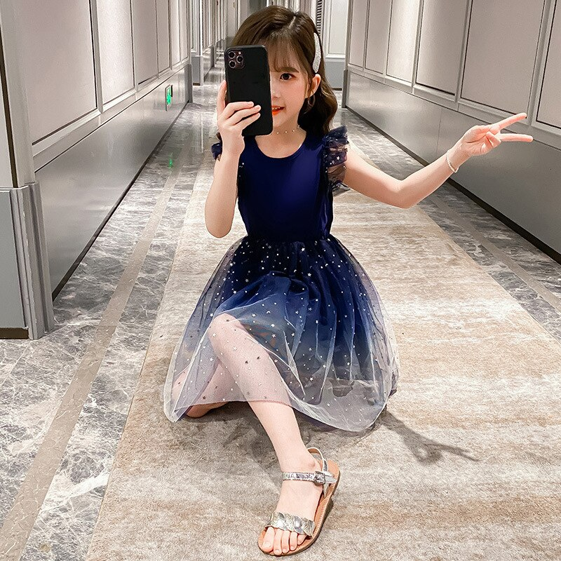Robe de Danse Enfant Tendance Aérée Pour Printemps Et Été 6