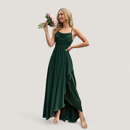 Robe de Demoiselle d'Honneur Femme Chiffon Printemps 11