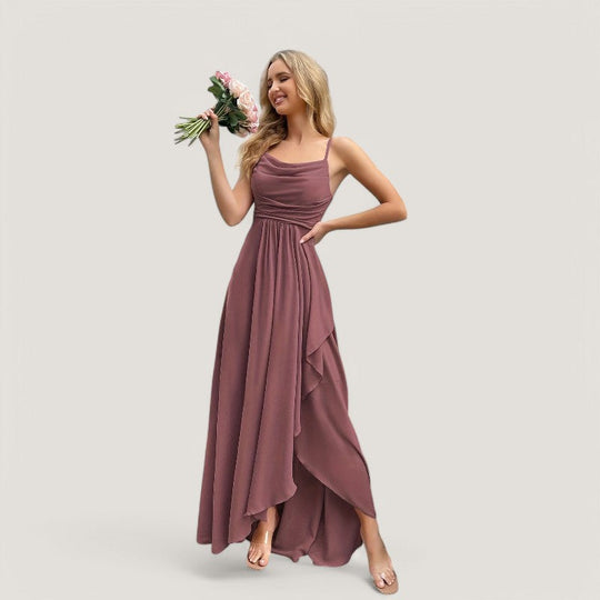Robe de Demoiselle d'Honneur Femme Chiffon Printemps 12