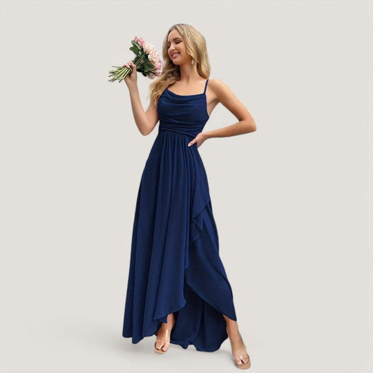 Robe de Demoiselle d'Honneur Femme Chiffon Printemps 15