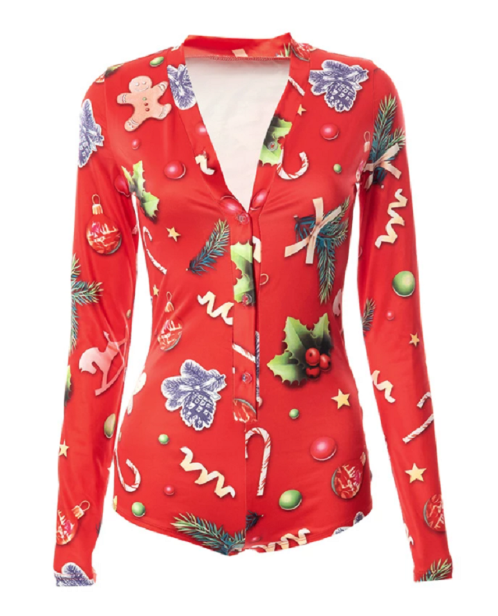 Robe de Noël Femme Élégante 1