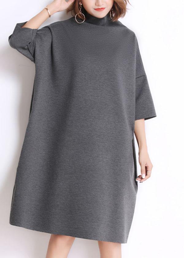 Robe de Soirée Chic à Col Roulé Ample pour Femmes 1