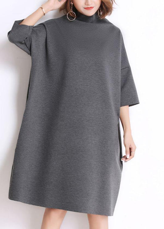 Robe de Soirée Chic à Col Roulé Ample pour Femmes 1