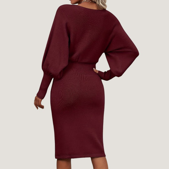 Robe de Soirée Longue Chic en Tricot pour Femmes 2