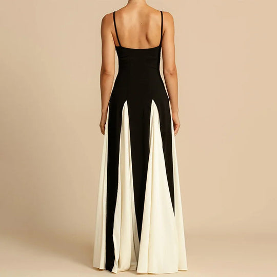 Robe de Soirée Longue Femme Élégante Tissu Doux Polyvalent 5