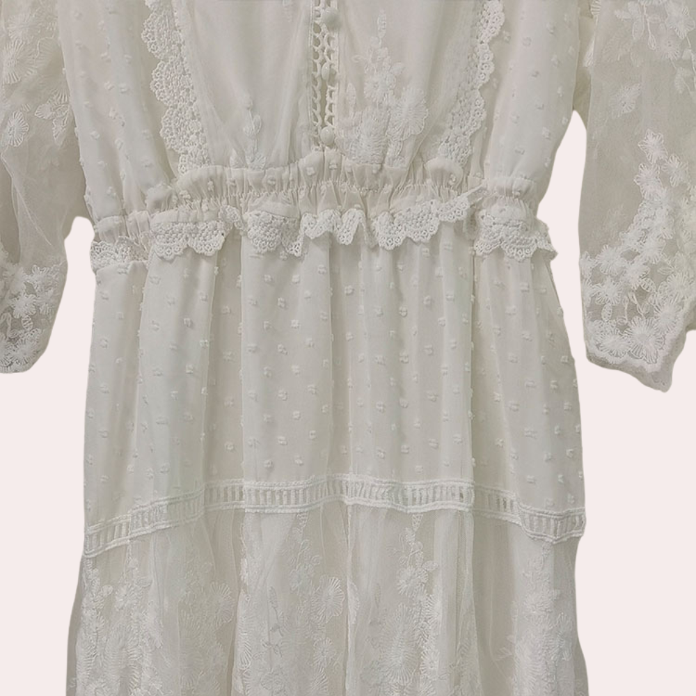 Robe en Dentelle Classique pour Femmes 4