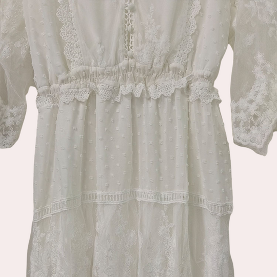 Robe en Dentelle Classique pour Femmes 4