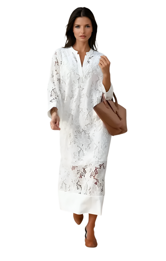 Robe en Dentelle Femme Élégante et Sophistiquée 0