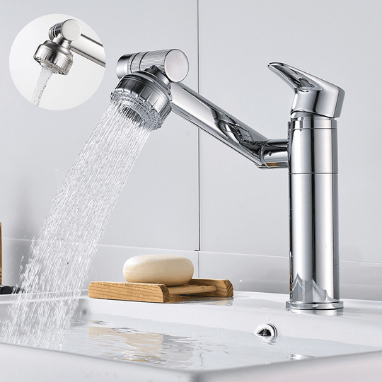 Robinet Flexible 360° avec Fonction Spray pour Lavabo 2