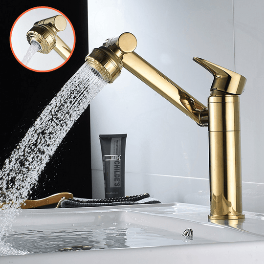 Robinet Flexible 360° avec Fonction Spray pour Lavabo 3