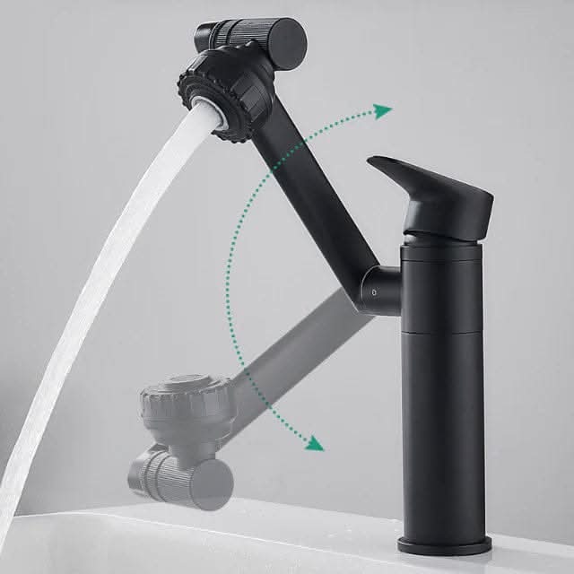 Robinet Flexible 360° avec Fonction Spray pour Lavabo 5