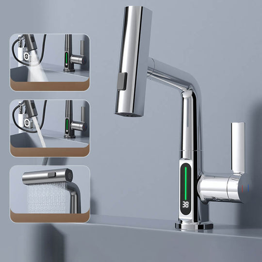 Robinet Flexible Multifonction pour Cuisine et Salle de Bain 1