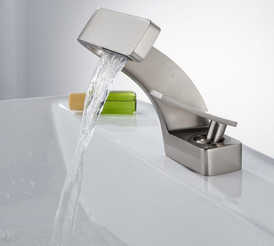 Robinet Incurvé Moderne pour Cuisine et Salle de Bain Design Minimaliste 4