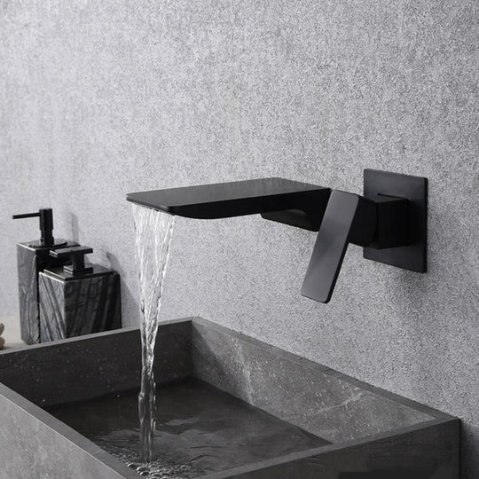 Robinet Mural Moderne Design Minimaliste 2