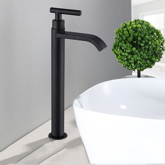 Robinet d'Évier Noir Mat Design Moderne pour Cuisine et Salle de Bain 2