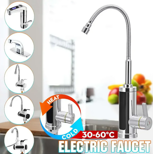 Robinet d'eau chaude électrique 3000W pour cuisine moderne 2