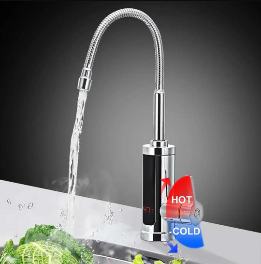 Robinet d'eau chaude électrique 3000W pour cuisine moderne 3