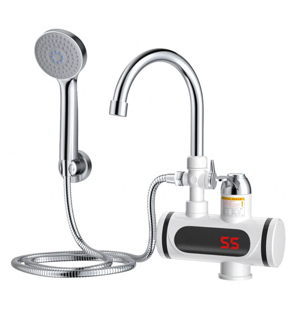 Robinet d'eau chaude électrique 3000W pour cuisine moderne 6