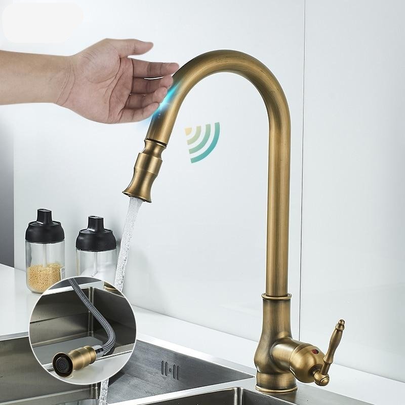 Robinet de Cuisine Extractible avec Commande Tactile 1