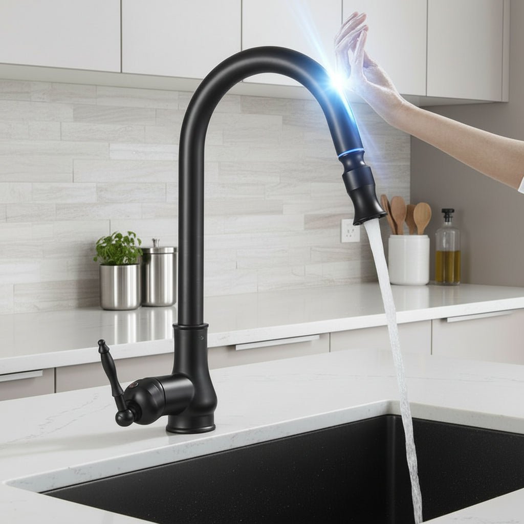Robinet de Cuisine Extractible avec Commande Tactile 4