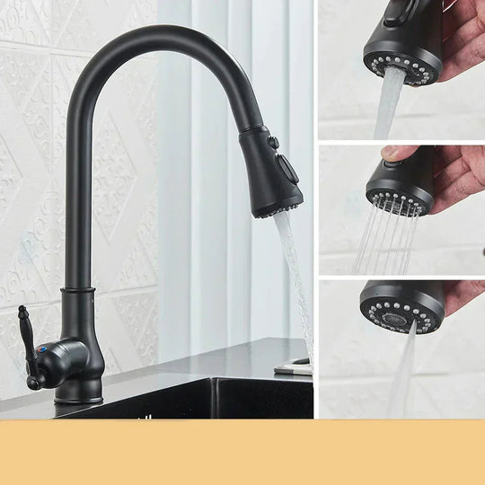 Robinet de Cuisine Vintage avec Bec Pivotant 6