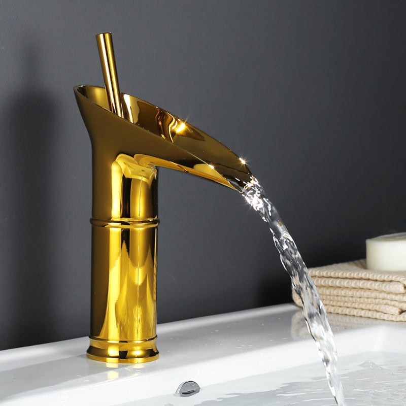 Robinet de Salle de Bain Antique à Bec Cascade Design Classique 4