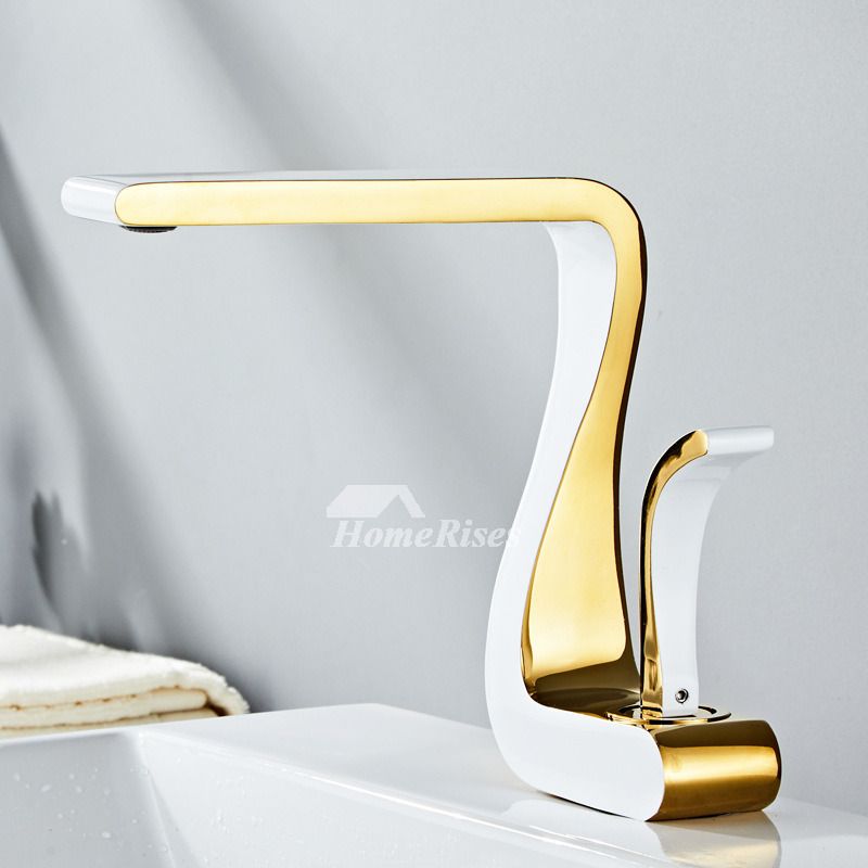 Robinet de Salle de Bain Moderne à Poignée Unique 1