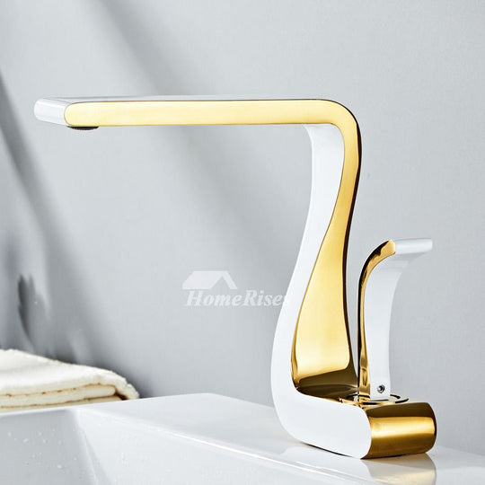 Robinet de Salle de Bain Moderne à Poignée Unique 1