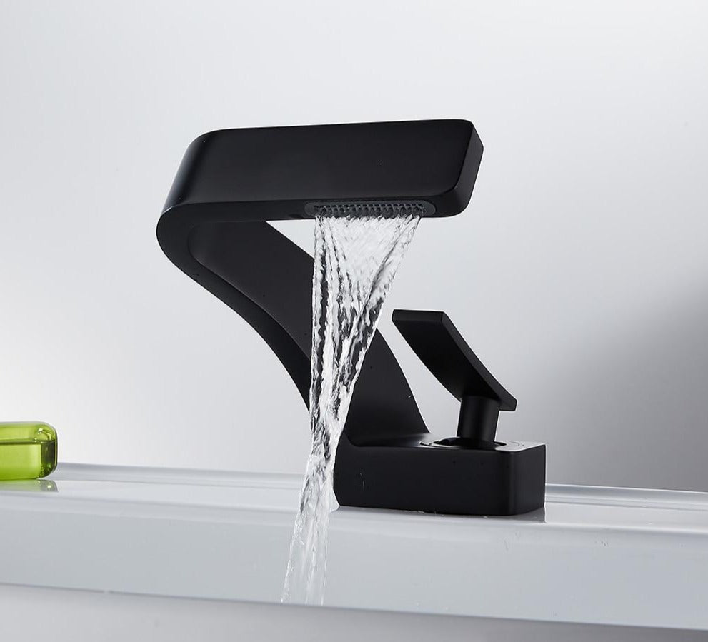 Robinet incurvé moderne pour cuisine et salle de bain 7
