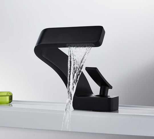 Robinet incurvé moderne pour cuisine et salle de bain 7