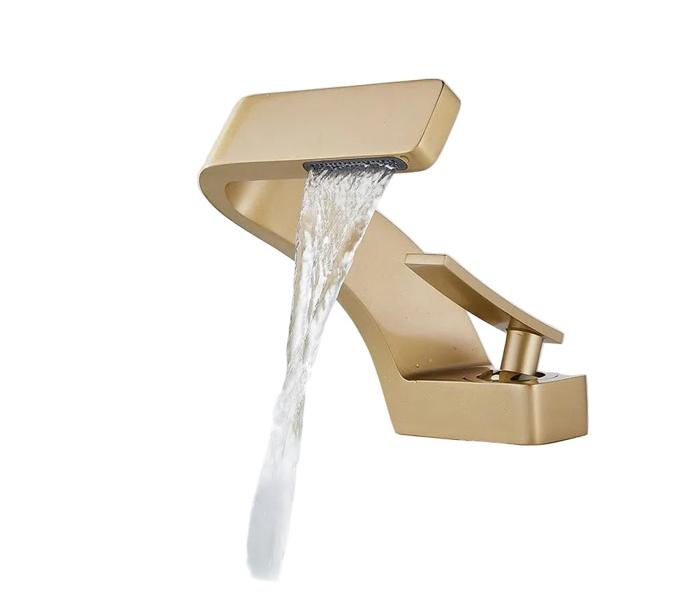 Robinet incurvé moderne pour cuisine et salle de bain 9